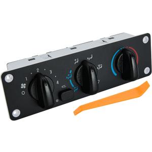 599-008 Heater Climate Control Panel Fits for Freightliner M2-100 02-06, M2-106 02-20, M2-112 04-20, 108SD 18-21, 114SD 18-21. for Thomas Bus Saf-T-Liner 04-07.with Front Windshield Defogg
