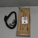 Stanbroil 1/2" OD x 3/8" ID 24" Non-Whistle Flexible Flex Gas Line Connector Kit for NG or LP Fire Pit and Fireplace