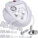 Titoe Vacuum Therapy Machine Multifunctional 0-75cmHg Cupping Cups Machine 6 Mode Adjustable Suction Vacuum Machine with 30 Cups and 3 Pumps