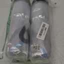 HydraPak Polar Surge Insulated Bike Water Bottle 2-Pack (20oz or 24oz) - High Flow, Fits Most Bike Cages, For Cycling & Sports (Ascent Silver)