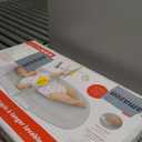 Skip Hop Baby Changing Pad Nursery Style Wipe-Clean Contoured with Cushioned Foam, Non-Skid Base, Built-in Safety Belt & Tuck-Away Toy Bar, Grey