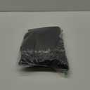 Dokon Heavy Duty Patio Coffee Table Covers Waterproof Rectangular Outdoor Table Cover Anti-UV 600D Oxford Fabric Lawn Patio Furniture Covers with Air Vent (48"L x 25"W x 18"H) - Black