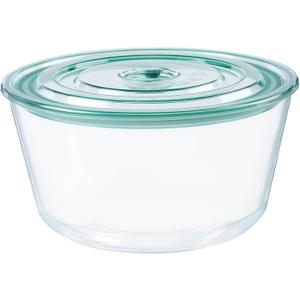 2-in-1 Trifle Bowl with Lid, Trifle Dish for Layered Desserts, Large Salad Bowl with Lid