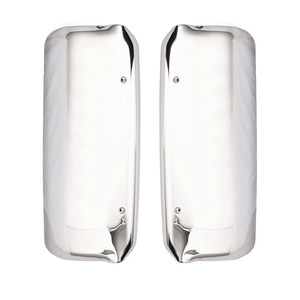 Door Mirror Cover for Freightliner Columbia, Driver and Passenger Side Chrome Housing Replacement SEPEY for Freightliner Columbia 2005-2015 Trucks, A Pair