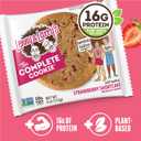 Lenny & Larry's The Complete Cookie, Strawberry Shortcake Limited Edition, Soft Baked, 16g Plant Protein, Vegan, Non-GMO, 4 Ounce (Pack of 12)