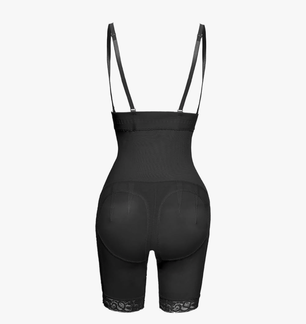 Women's Body Shaper Shorts with Zipper Closure High Waist Seamless Tummy Control Shapewear Panty Girdle Underwear M