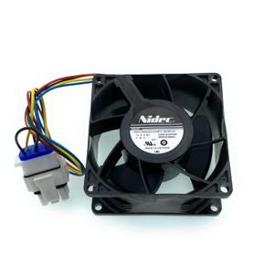 MacMaxe WR60X26866 Refrigerator Evaporator Fan Motor for GE and Hotpoint Fridges  Replacement for V80E14MS2A3-57A611, WR60X10341, WR60X10356, WR49X25197, WR60X10357  Low Noise, Easy Install