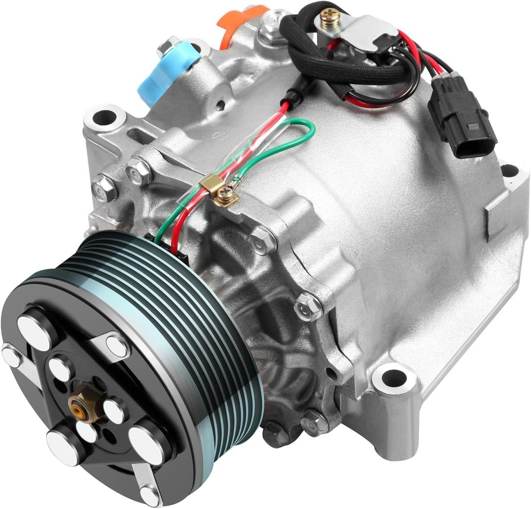 ECCPP AC Compressor with Clutch Fit for Honda Civic 1.8L 2006-2011 AC Compressor Rapid Cooling