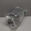 2 Pack Stackable Trash Bag Holders with Wood Top, Large & Small Garbage Bag Dispenser for Kitchen, Pantry, Laundry Room Organization, Wall Mount or Countertop Use, Black