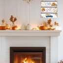 3Pcs Hello Fall Wooden Sign With Rope - Thanksgiving Funny Hanging Plaque For Front Door - Pumpkin & Maple Leaf Rustic Hanging Sign - Autumn Wall Art Decor For Home Room Office Outdoor Indoor -A03