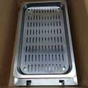 Dyna-Living French Fry Warmer - French Fry Warmer Commercial 10L Countertop French Fries Heat Lamp Commercial Food Heat Lamp Fries Dump Station for Food Truck Chips Buffet Parties Restaurants 500W (10L Fixed Height)