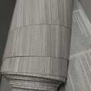 NuWallpaper by WallPops Cream Vinyl Grassweave Peel & Stick Wallpaper, NUS2875