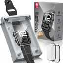 X-it for Apple Watch Series 7/8/9 45MM Screen Protector [Automatic Align Tech] Self-Healing,Flexible HD Transparent,Anti-Scratch,Bubble Free,Waterproof,Touch Sensitive [Non-Glass] 3 Packs