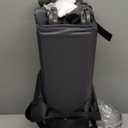 Pamo Babe Pack and Play with Bassinet, Portable Playard for Baby (Grey)