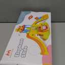 Marstone Toddler Toys for 1 2 Year Old Boys and Girls Gifts: Educational Elephant Slide with 4 Animal Car Toys for Baby 12-18 Months, First Birthday Gifts for Kids, Learning Push Truck Tracks Age 1-2