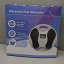EULEYAW Rechargeable EMS Foot Massager for Neuropathy(FSA/HSA Eligible), Electronic Foot Circulation Stimulator for Plantar Fasciitis and Pain Relief, TENS & EMS Feet Legs Blood Circulation Machine