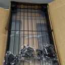 750 lbs 3 Tier Shelf Metal Storage Shelves Wire Rack Closet Organizers with PP Board for Garage Kitchen Bathroom Laundry Black 11.8" D x 21.7" W x 28.6" H