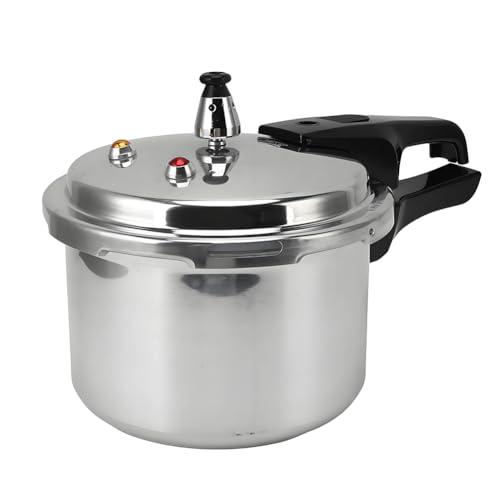 Glomora Aluminum Alloy Pressure Cooker, Small Pressure Cooker 3 Quart 18cm Bottom for Gas Stoves, Durable & Easy Clean, Ideal for Beans, Meats, Soups for Home Cooking