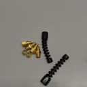 2 Sets 3/8" Air Hose Repair Kit丨Swivel Barb to 1/4" FNPT Female Thread Fitting with Fixed Nut丨Bend Restrictor & Quick Connect Plug丨Heavy Duty Brass Air Hose End Repair Fittings (3/8 Hose - 1/4 NPT)