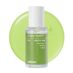 celimax Noni Energy Ampoule 30ml | with Noni Extract, Hydrating, Moisturizing & Soothing Serum for Dark Spots & Fine Lines, Anti Aging, Brightening For Face, Facial Astringent (30 ml (1.01 Fl Oz))