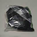 Kuoser Dog Winter Coat, Reversible Waterproof Dog Jacket with Reflective Strip, Warm Dogs Fleece Vest Adjustable Doggy Cold Weather Clothes Plaid Christmas Outfit Pet Apparel for Medium Dogs, Black M (Medium (Chest Girth: 17.3-20.9'' ))