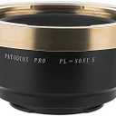 Fotodiox Pro Lens Mount Adapter, Arri PL Mount Lens to Sony NEX Camera Camcorder Adapter
