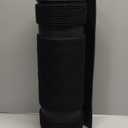 OLANLY Front Door Mat Indoor Outdoor Entrance, Waterproof All-Season, All-Weather Doormat, Sturdy Natural Rubber, Fade Resistant, Low Profile, Easy Clean Patio Porch Entryway Mat, 29.5x17, Black