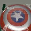 12 Inch Captain Round Shield,Superhero Shield Prop Role Play Toy,Halloween Cosplay Shield for Birthday Gift,Party Decoration