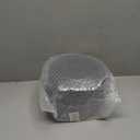 SUT 72 PSC Black Plastic Plates, Plates Disposable Heavy Duty, black Disposable Dinner Plates, 10.25inch plastic Dinner plate for Party