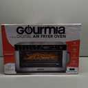 Gourmia Toaster Oven Digital Air Fryer - Convection Mode with 4 Slice Capacity, 3 Rack Positions, 12 Presets, Toast, Bagel, Bake, Roast, Broil, Dehydrate, Popcorn, Fits 9" Pizza, Stainless Steel