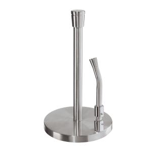 OGGI Stainless Steel Paper Towel Holder - with Tension Arm and Tear Bar, 13" Height - Stainless Steel Construction