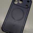 ESR for iPhone 17 Pro Max Phone Case, 7X Military-Grade Drop Protection, Shock-Absorbing Rugged Cover with Camera Control Button, MagSafe Accessories Compatible, Cyber Series, Navy Blue