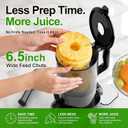 3-in-1 Cold Press Juicer, Whole Apples Zero Prep, 6.5" Chute