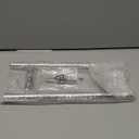 8" Round Shower Door Handle, Back to Back Shower Doors Handle, Compatible with 1/4" to 1/2" Glass Thick, Stainless Steel 304 Shower Doors Handles Replacement, Chrome, Circular Tube