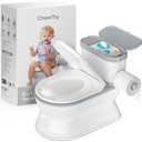 CheerTry 2-in-1 Toddler Potty Training Toilet - Larger Potty Chair & Detachable Training Seat for Boys & Girls