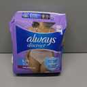 Always Discreet Adult Diapers for Women, Incontinence Underwear, Postpartum Essentials, Disposable Briefs, Max Absorbency, Bladder Leak Protection, Large, 17ct