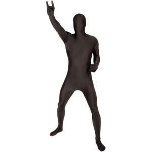 Morphsuits Full Bodysuit Costume Men, Morph Suits Adults, Mens Spandex Bodysuit Costume, Full Body Suit (Large, Black)