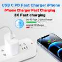 Apple MFi CertifiediPhone Charger Fast Charging,2Pack Apple Charger Adapter Super Fast Charger iPhone 6FT USB C to Lightning Cable Cord for iPhone 14 Pro Max/14 Plus/13 MiNi/13/12/11/10/X/SE/AirPods
