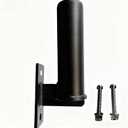 Fitvids Elite Series 3" x 3" Power Cage and Squat Rack for Light Commercial  Home Gym  3" x 3" Vertical Barbell Storage  Vertical Barbell Storage - Black