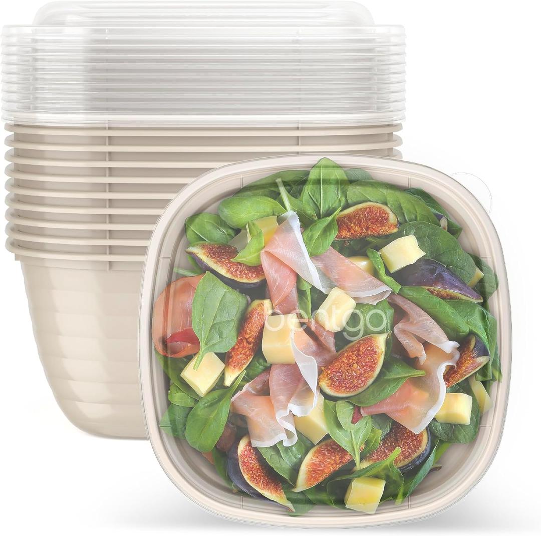 Bentgo Prep 1 Compartment Bowl 6,75 cups,10 piece set