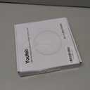 Youtob Rechargeable Motion Sensor Ceiling Light - USB Powered, 6500K Bright White, Auto-On LED Closet Lighting for Stairs, Porch, Hallway, Pantry with Long-Lasting Battery Life and Easy Installation