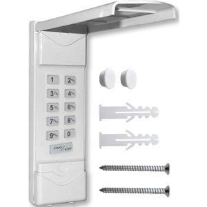 Wireless Keypad Garage Stop Door Opener for Linear LPWKP/MDTK Megacode Garage Door Opener Remote 318MHZ for Linear LD033, LD050, LS050, LC075, LDCO800, LSO50 and LSO50-2T (White) Wireless Keypad Garage Stop Door Opener for Linear LPWKP/MDTK Megacode Garage Door Opener Remote 318MHZ for Linear LD033, LD050, LS050, LC075, LDCO800, LSO50 and LSO50-2T (White)