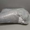 YUSOKI Grey King Faux Fur Blanket,2 Layers,90"x104",Without Pillows Big Soft Plush Fuzzy Large Warm Fluffy Gray Blanket for Bed