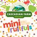 Cascadian Farm Organic Mini Fruitfuls, Gluten Free Cereal, Made with Whole Grain, Non-GMO, 11.1 oz