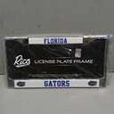 Rico Industries NCAA Florida Gators 12" x 6" Silver Chrome Frame With Decal Inserts