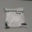 RUNNING GIRL Sports Bras for Women High Support, Criss-Cross Back Strappy Sports Bras for Women with Sewn in Pads(WX3081_White_M)