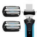 VIDSA 2 Pack 32B S3 Electric Replacement Shaver Head for Series 3 Shaving Razors, Compatible with S3 3040s 3080s4 370cc 3070cc 3000s 3010, 3090cc Etc.