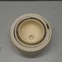 LE TAUCI Plant Pots, 4.1+5.1+6.5 inch, Set of 3, Ceramic Planters with Drainage Hole and Saucer, Indoor Flower Pot with Hole Mesh Pad, Gifts for Mom, Reactive Glaze Beige