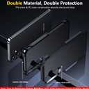 SPIDERCASE Designed for Samsung Galaxy S24 Plus Case, [10 FT Military Grade Drop Protection] Heavy Duty Shockproof Phone Case for Galaxy S24 Plus 6.7 inch, Black