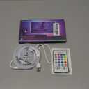 KANTUTOE TV Backlights, 13.1FT LED Lights for 32-65 Inch TV, RGB TV LED Lights Behind, Music Sync Bluetooth APP and Remote Control TV LED Strip Lights USB Powered for Gaming/Bedroom